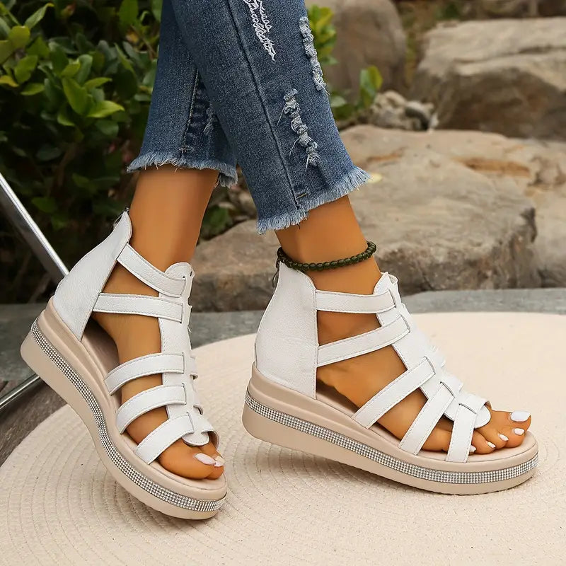 Rhinestone Comfort Sandals