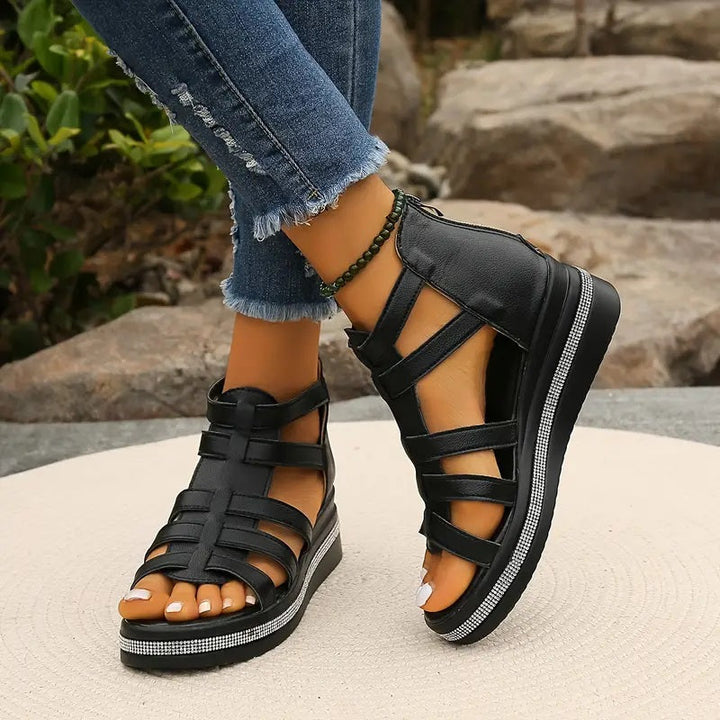 Rhinestone Comfort Sandals