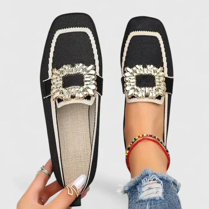Cushioned Orthopedic Loafers - Black