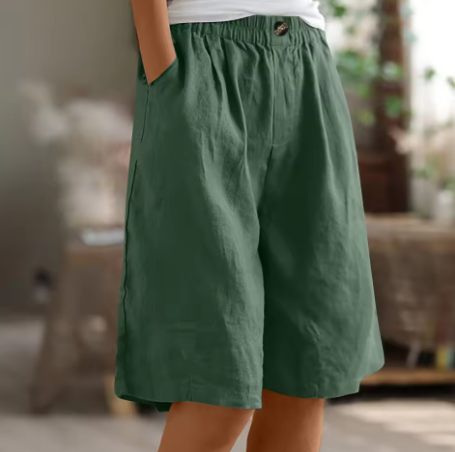 Relaxed Comfort Shorts - Green
