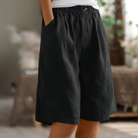 Relaxed Comfort Shorts - Black