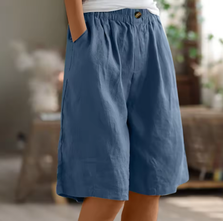 Relaxed Comfort Shorts - Blue