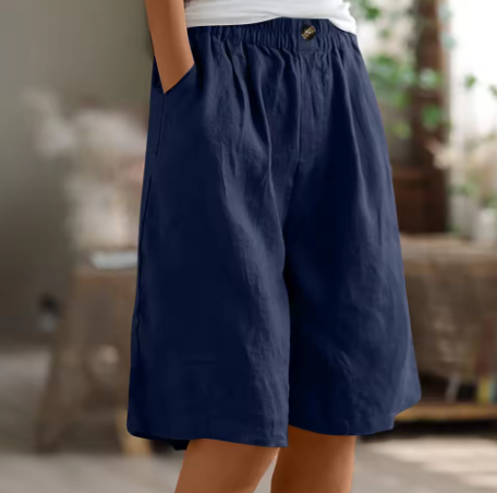 Relaxed Comfort Shorts - Navy Blue