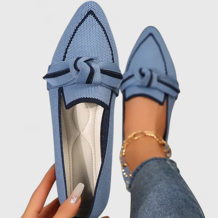 Arch-Support Comfort Loafers - Light Blue