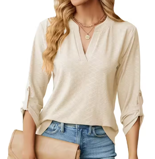 Chic & Comfortable Blouse - White
