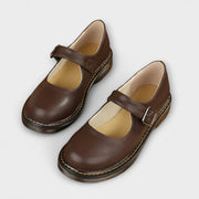Elegant Buckle Mary Janes