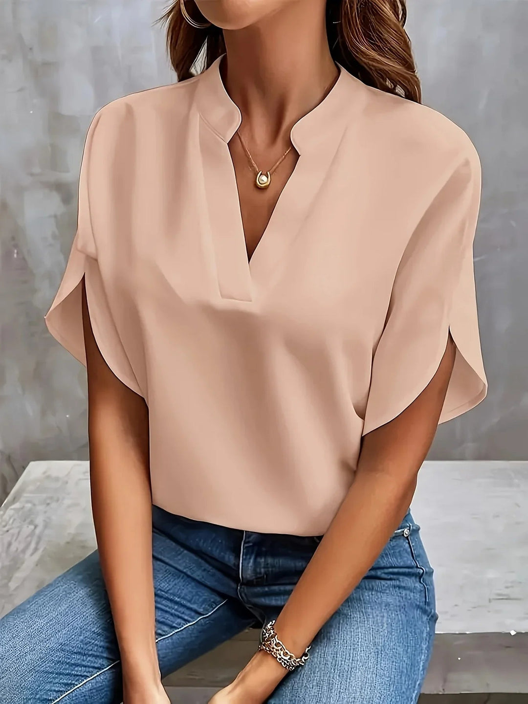 Sophisticated Tailored Blouse