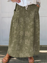 Princess Vintage Floral Pocket Skirt