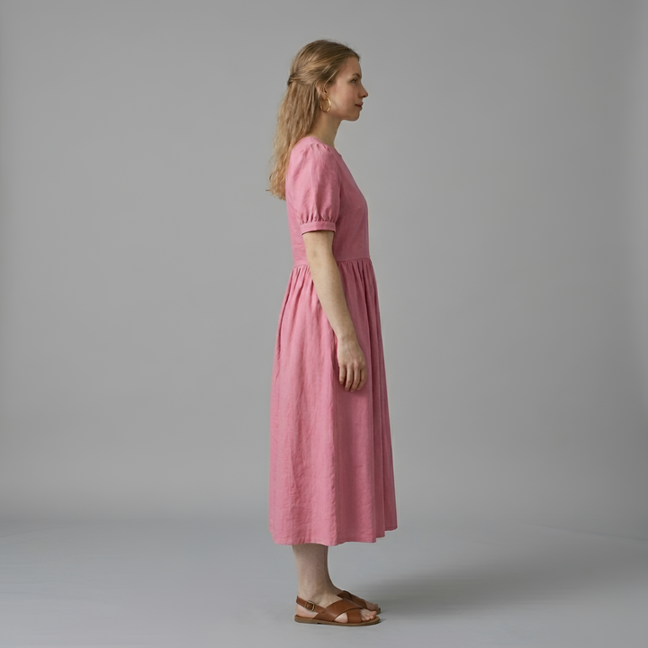 Leyla - Sunset Romance Floral Dress