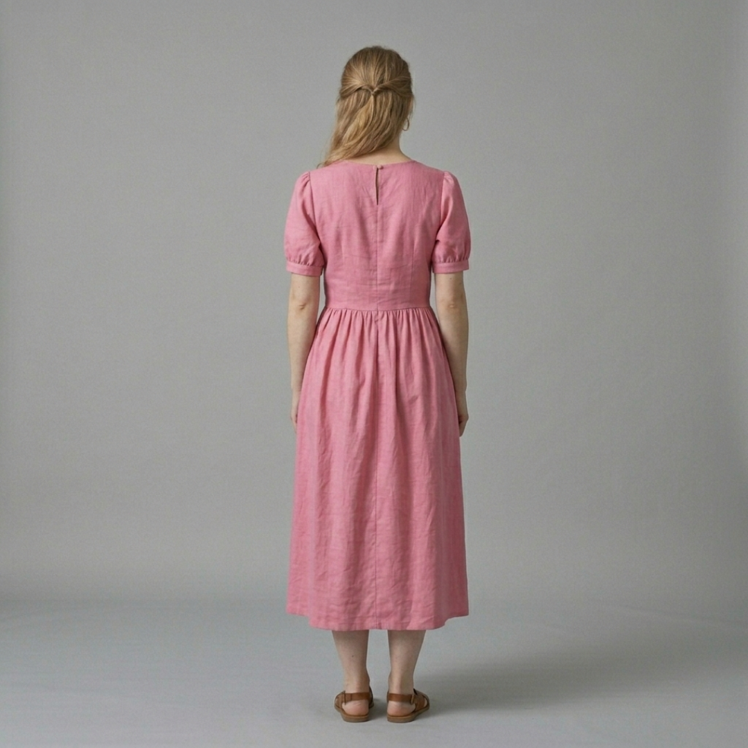 Leyla - Sunset Romance Floral Dress