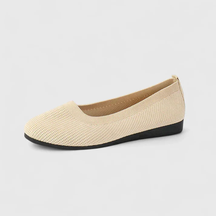 Posture-Correct Orthopedic Slip-On Shoes - Cream