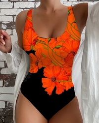Orange/Black