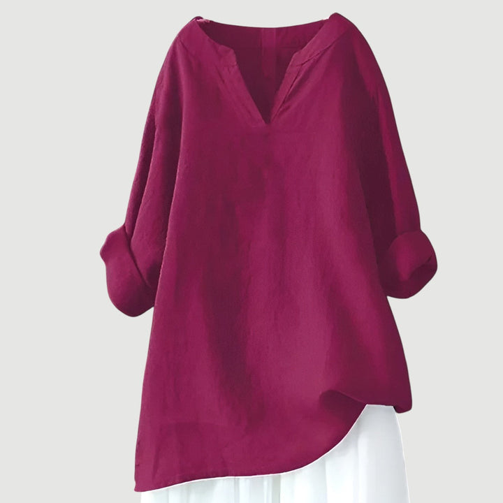 Airy Comfortable Top - Purple