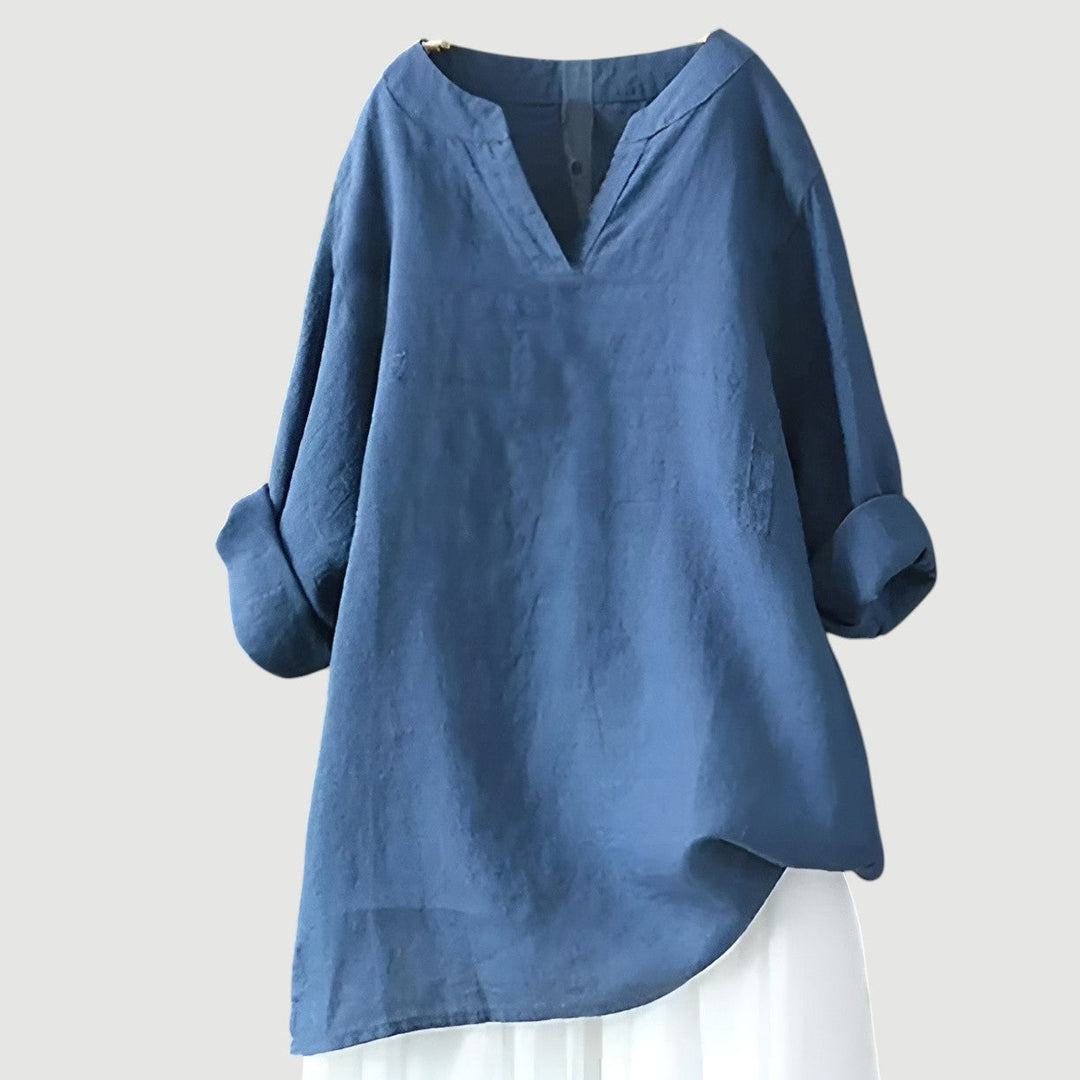 Airy Comfortable Top - Blue
