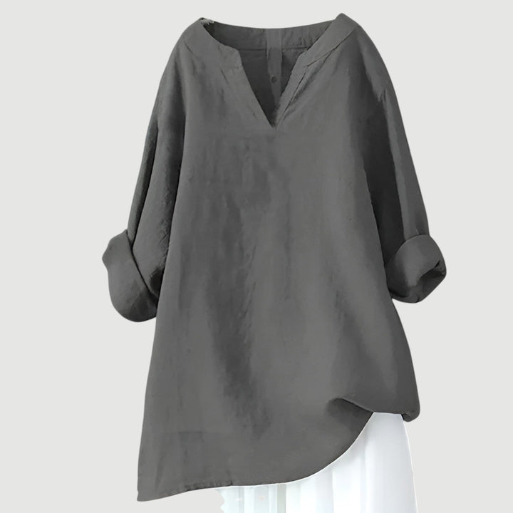 Airy Comfortable Top - Gray