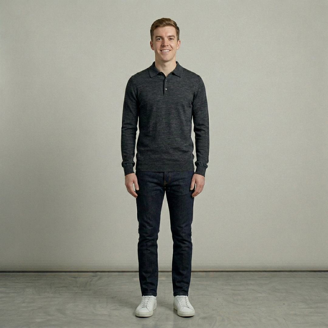 Noah - Longsleeve Polo Everyday Essential