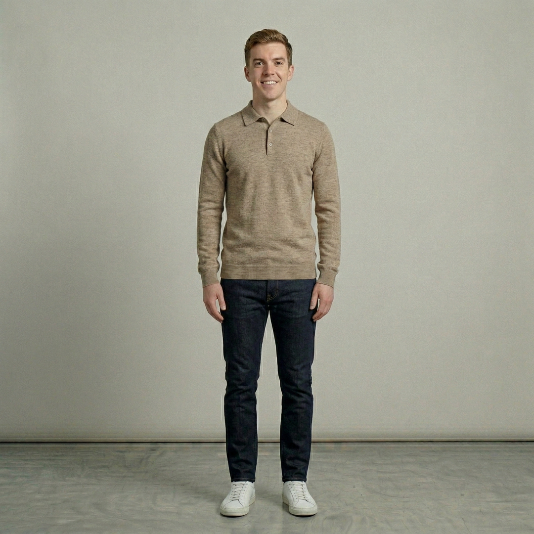 Noah - Longsleeve Polo Everyday Essential