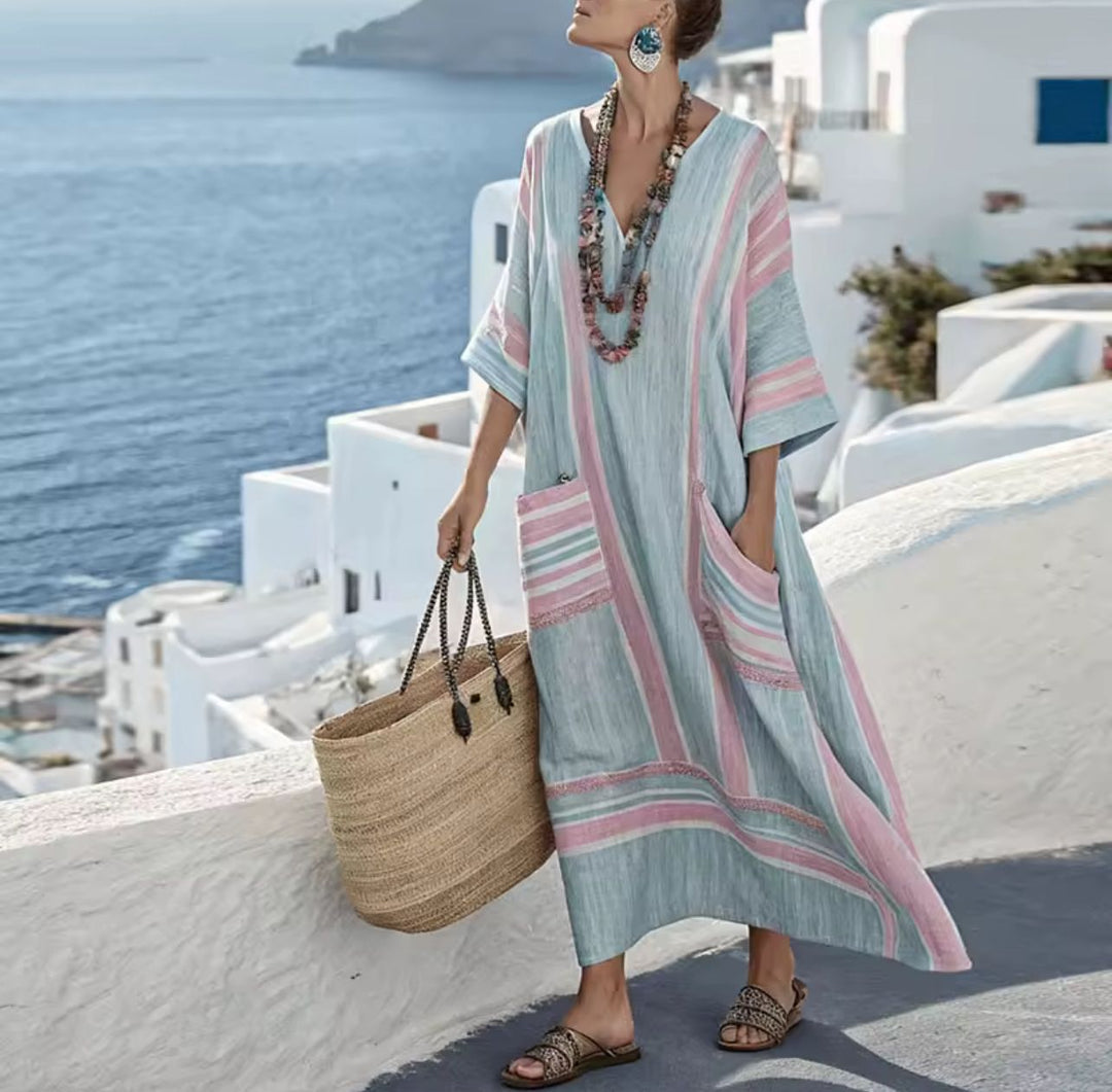 Breezy long summer dress style 2