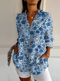Navy Floral