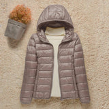 Women's Hooded Packable Puffer Jacket